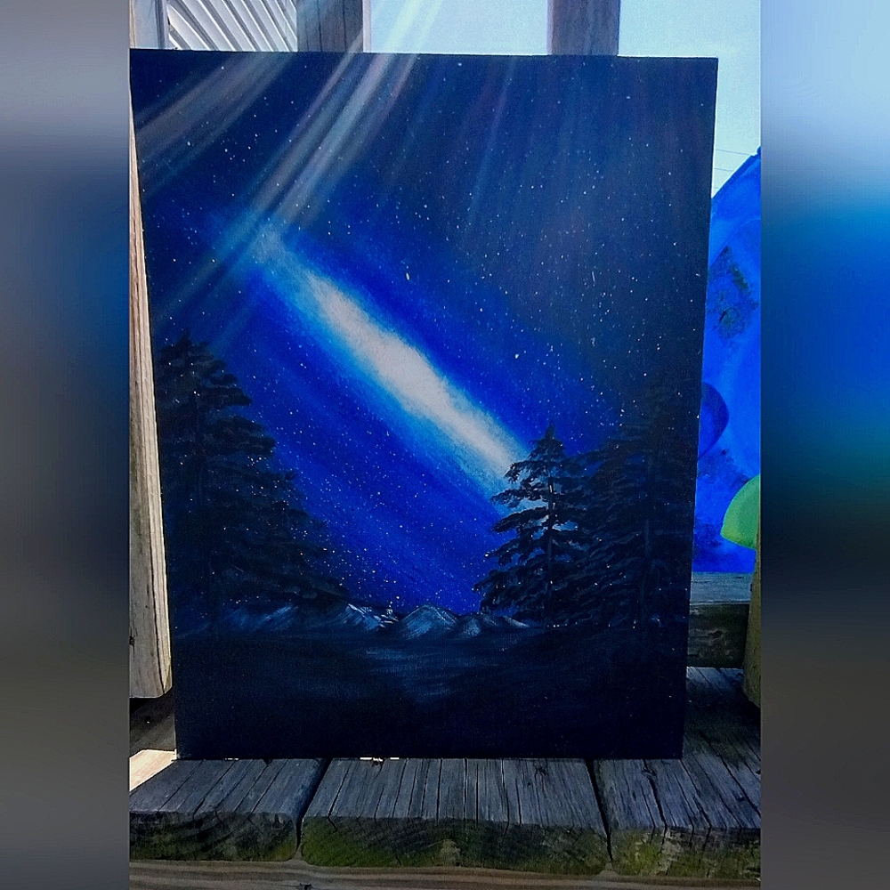 Canvas painting